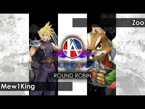 Smash 4: Mew1King (Cloud) V Zoo (Fox) - Ascendance 56 Tournament SSB4