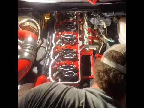 6.7 Cummins injector removal time lapse