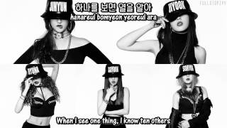 4MINUTE - Show Me + [English Subs/Romanization/Hangul]