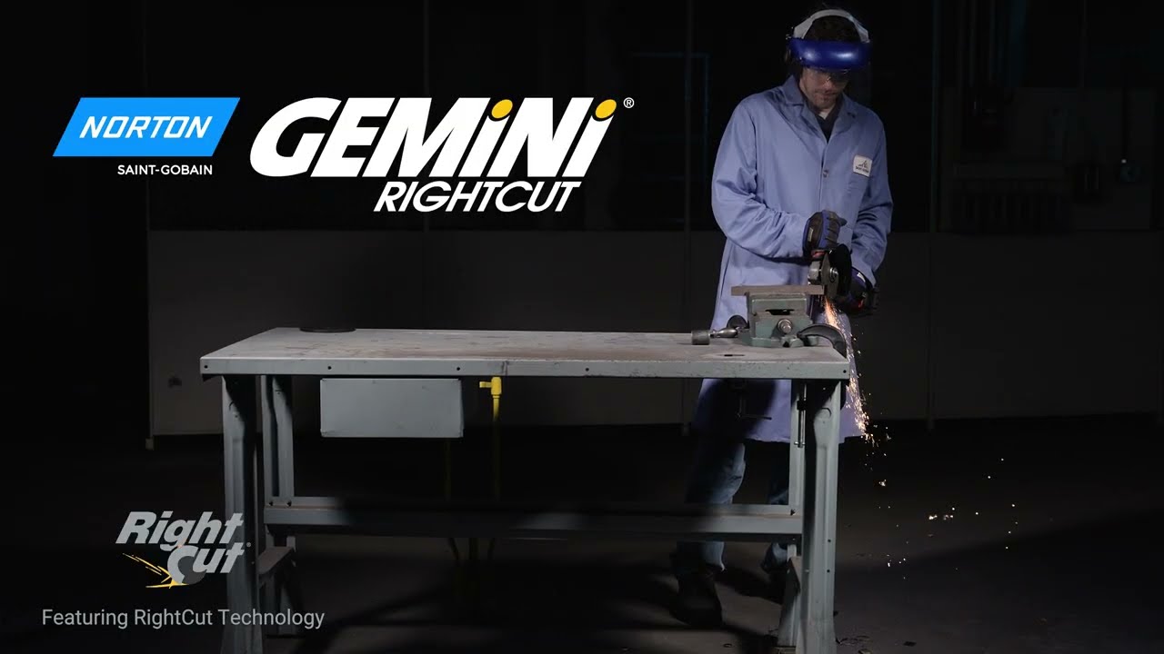 Get the Right Cut, with Norton Gemini RightCut Wheels!