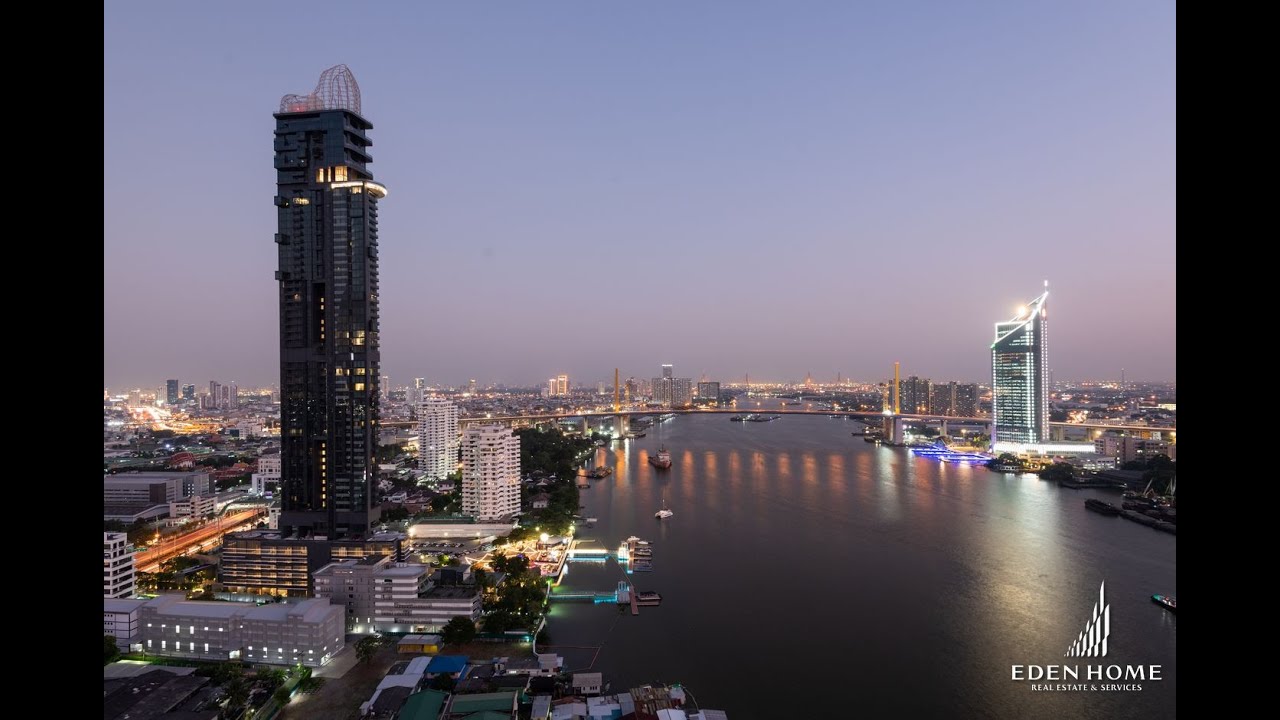 Touring the Magnificent 67,000,000 THB Riverfront Condominium in Bangkok, Thailand