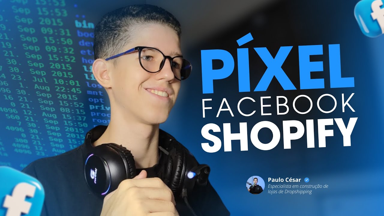 Como CRIAR e CONFIGURAR o PÍXEL do FACEBOOK na SHOPIFY [ATUALIZADO EM 2024]