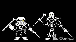 Phobiamaniatic strike down - Disbelief papyrus and Distrust sans strike back.