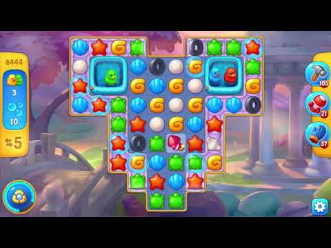 Fishdom  Level 8441 - 8450 (First Try) + Mini Game 🐟
