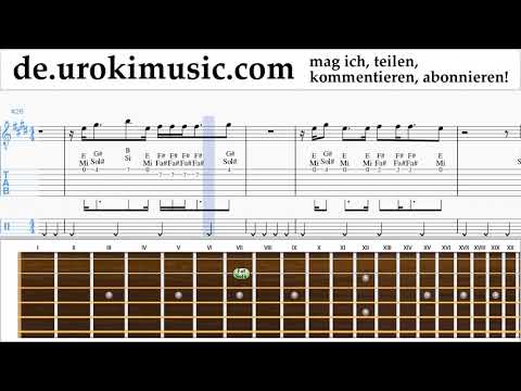 Gitarrenunterricht Camila Cabello - All These Years Noten Lernen um-ih995