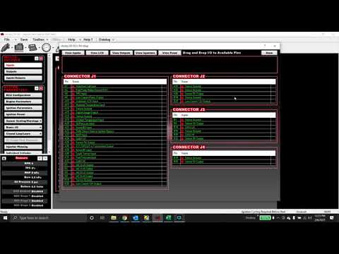 laying out your pin map in holley efi