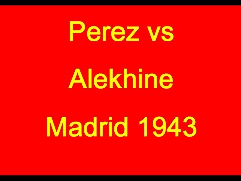 Alexander Alekhine Worst Defeat Ever
