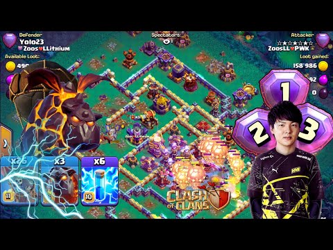 STARs Has Mastered The Zap Lalo Already | Learn ZAP LALO From The Master of It In @ClashOfClans