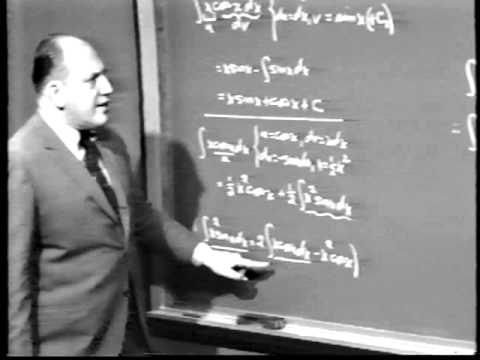 More Integration Techniques- Integration by Parts