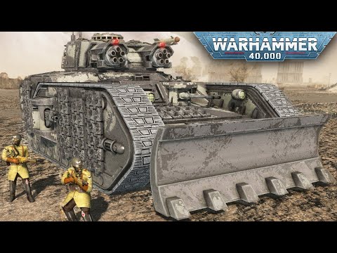 MEN OF WAR: WARHAMMER 40K MOD ▶ Steel Legion vs Blood Pact of Khorne