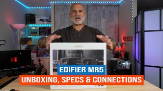 Edifier MR5 Unboxing, Specs & Connections