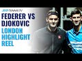 Roger Federer vs Novak Djokovic: ATP Finals London Highlight Reel