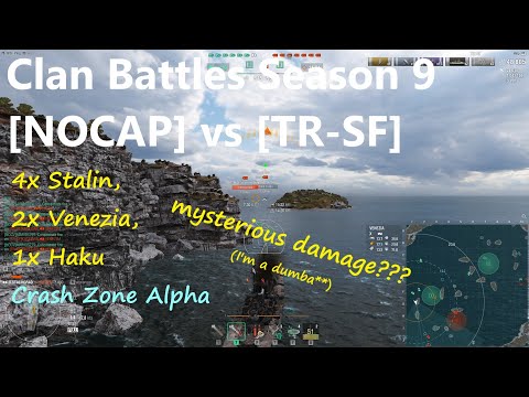 WoWs [NOCAP] vs [TR-SF] 4x Stalingrad on Crash Zone Alpha | Our Clan Battles Season 9