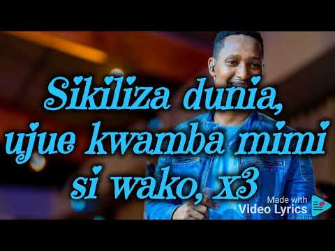 Israel Mbonyi by (Sikiliza Lyrics)