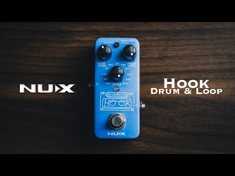 Демонстрация педали эффектов Nux NDL-3 Hook Drum & Loop