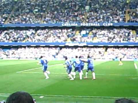 Malouda goal celebration