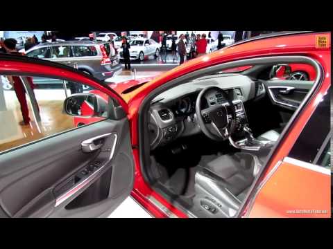 2014 Volvo V60 R Design   Exterior and Interior Walkaround   2013 New York Auto Show