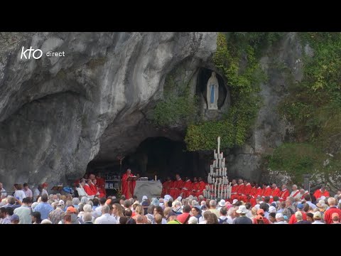 Messe de 10h à Lourdes du 24 août 2024