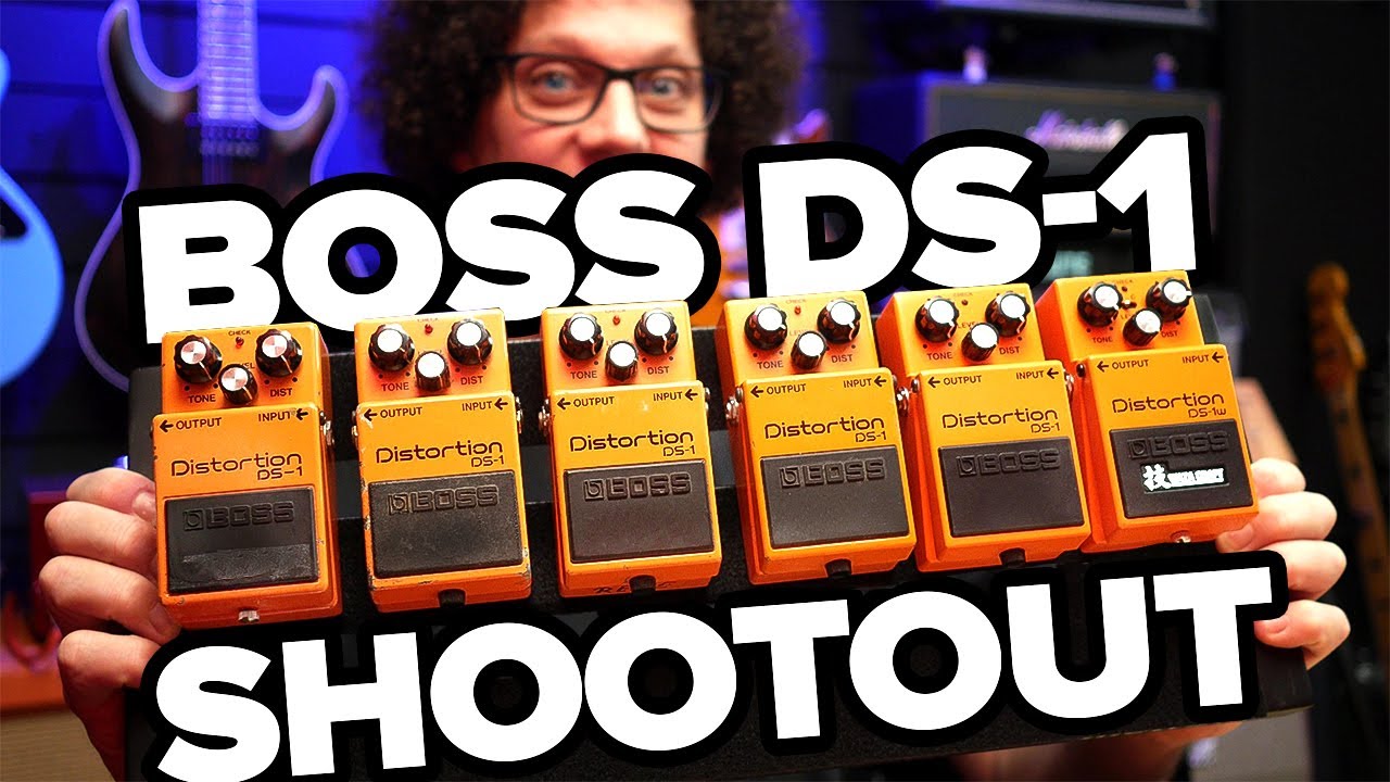 RIDICULOUS - Boss DS-1 Mega Shootout (1979 V1 vs WAZA craft) - YouTube