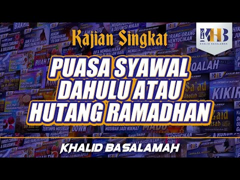 Puasa Syawal Dahulu atau Hutang Ramadhan? Taqmir.com