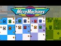Micro Machines Versions Comparison 79