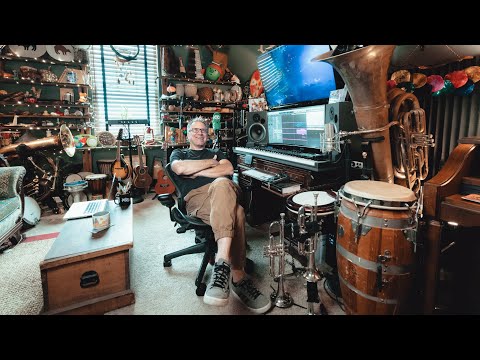 Comfortable HOME STUDIO Setup 2021 | Kurt Heinecke (studio tour)