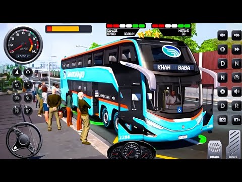 Euro Coach Bus Simulator 2026 🚍 | City Bus Driving Games Android Gameplay