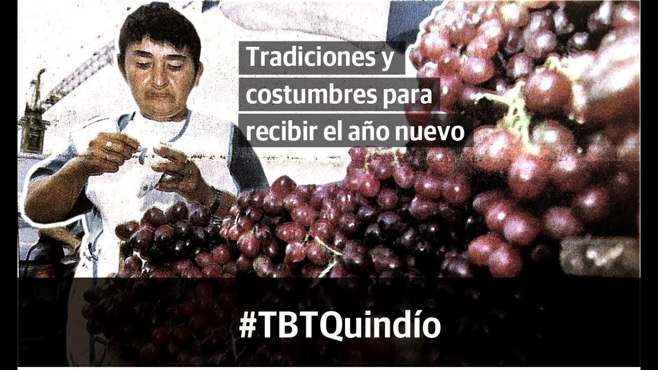 #TBTQuindÃ­o: Tradiciones y costumbres para recibir el aÃ±o nuevo