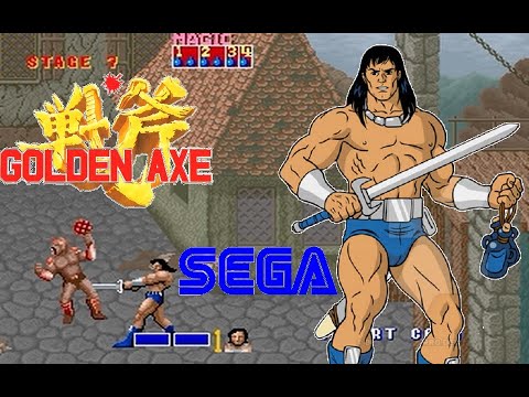 Golden Axe Arcade Hardest-Ax Battler No Death ALL