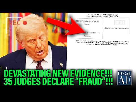 35 Fed Judges CALL for SANCTIONS and DECLARE Trump & DOJ DEFRAUDED COURT!!!