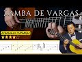 ZAMBA DE VARGAS 🎸 Versión de Atahualpa Yupanqui || GUITARRA CLÁSICA || Tutorial + TABS |