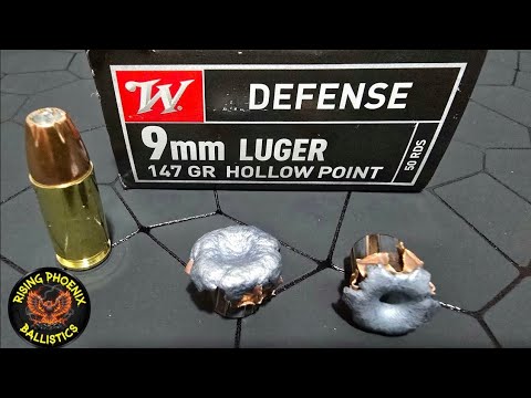 💥 ULTIMATE 9mm Test! Winchester Defender 147gr: Gel \u0026 Chrono RESULTS 💥