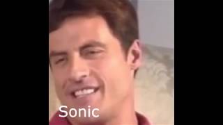 Sonic characters as vines