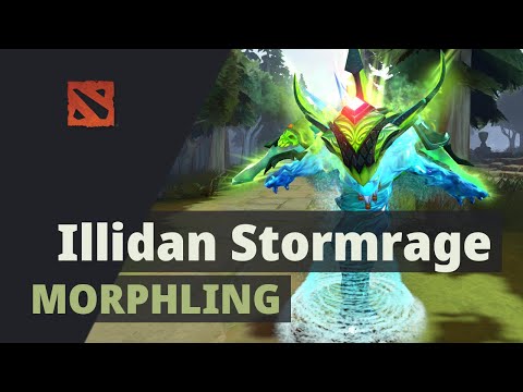 Illidan Stormrage plays Morphling Dota 2 Full Game