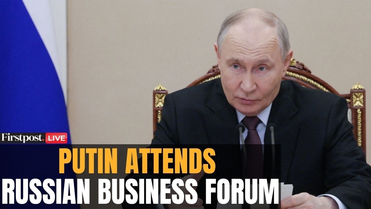 Vladimir Putin LIVE: President Putin Addresses Russian Union of Industrialists and Entrepreneurs