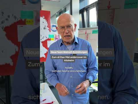 #Günterwallraff über den #Pflegeskandal| RTL-Doku