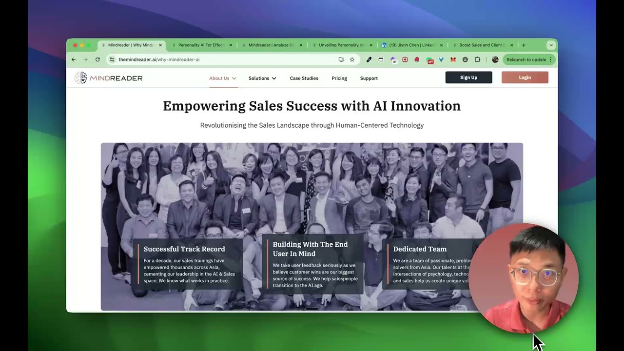 Mindreader demo video