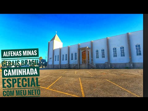 ALFENAS MINAS GERAIS BRASIL CAMINHADA ESPECIAL COM MEU NETO 