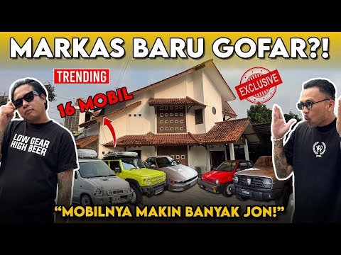 GELEDAH KANTOR BARU GOFAR HILMAN‼️ MOBILNYA MAKIN BANYAK & LUAS BANGET JON⁉️