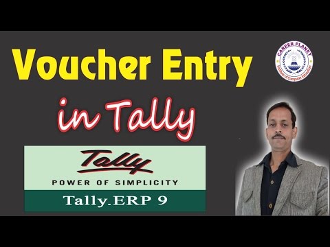 Accounting Vouchers in Tally ERP 9 Hindi Day-6 |Accounting Entries in Tally | Learn Tally ERP 9 Video