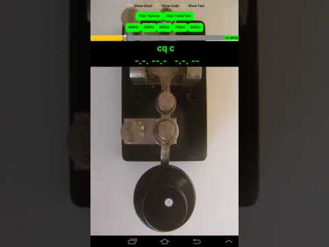 Wideo M³ Translator: Morse code