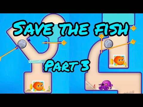 FISHDOM MINI GAME : SAVE THE FISH PART 3 || LEVEL 11-15 || PULL THE PIN