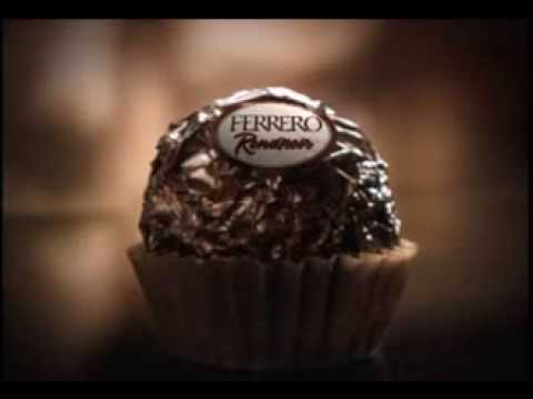 Ferrero Rondnoir chocolate ad