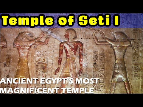 Exploring the Magnificent Temple of Seti I at Abydos, Egypt (Abydos King List included)