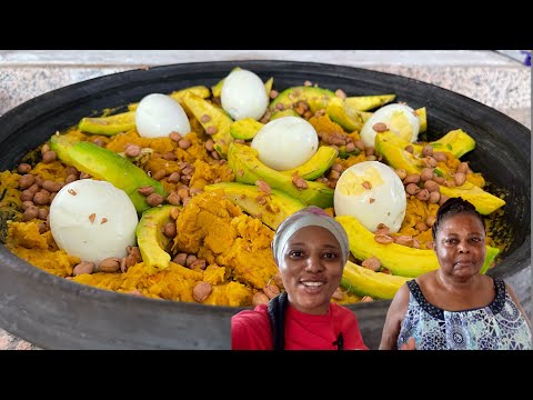 Cooking Ghana’s Traditional Sacred Food| ETO| West Africa