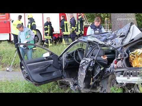 Zwei Jugendliche sterben bei Schwerem Unfall bei Schönwalde-Glien - Havelland