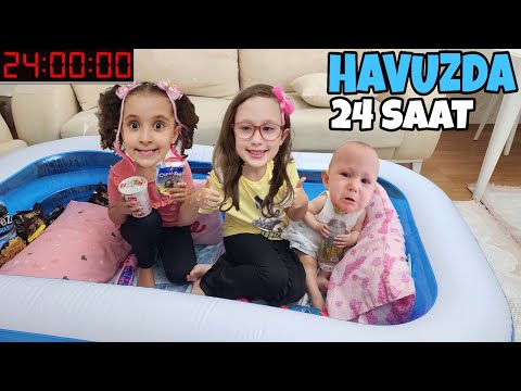 BAHAR BANU ALYA AND ASEL MIRA SPENT 24 HOURS IN THE HALL, LET'S SEE WHO WON?!