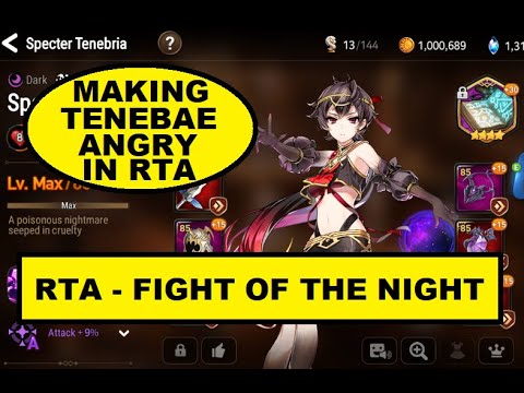 RTA FIGHT OF THE NIGHT - EPISODE 1 - SPECTER TENEBRIA GOES CRAZY