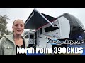 Check out this Video for a 2026 Jayco North Point 390CKDS(Stock #T137808)  for sale by Blue Compass RV Des Moines. This unit is located in Altoona, IA