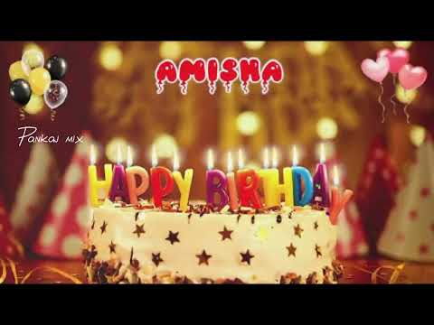 AMISHA BIRTHDAY SONG 🎉🎉__&&happy birthday 🎈🎂 amisha .2023 best song.  .